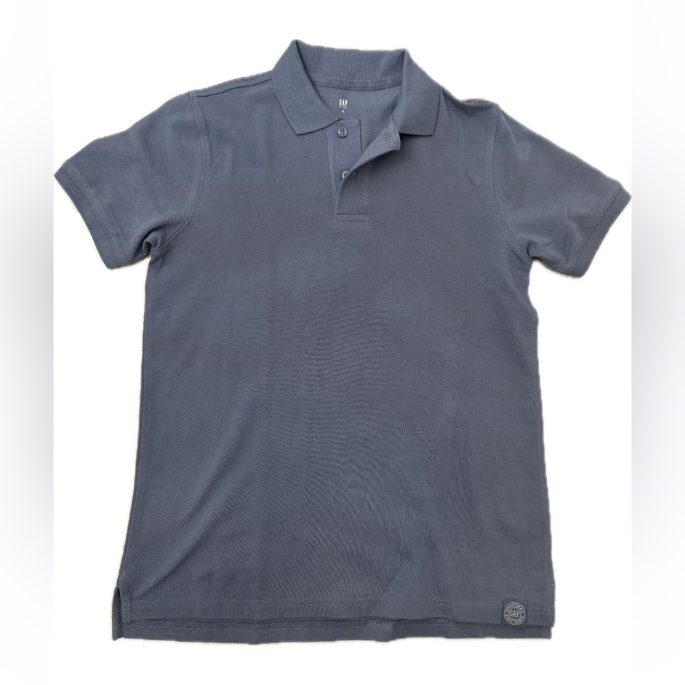 NWT GAP kids blue Polo Shirt size XL
